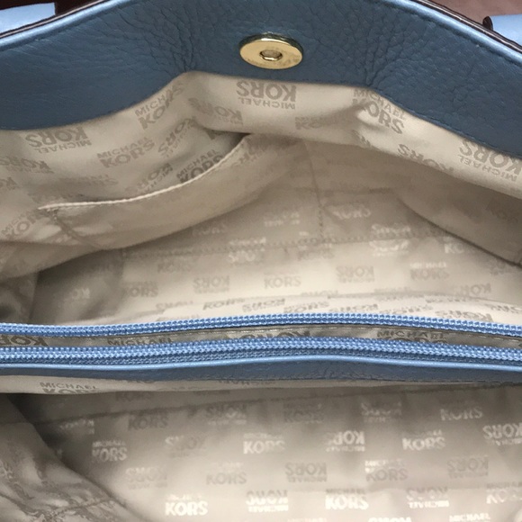 Authentic Michael Kors Hamilton Blue bag - Picture 8 of 11